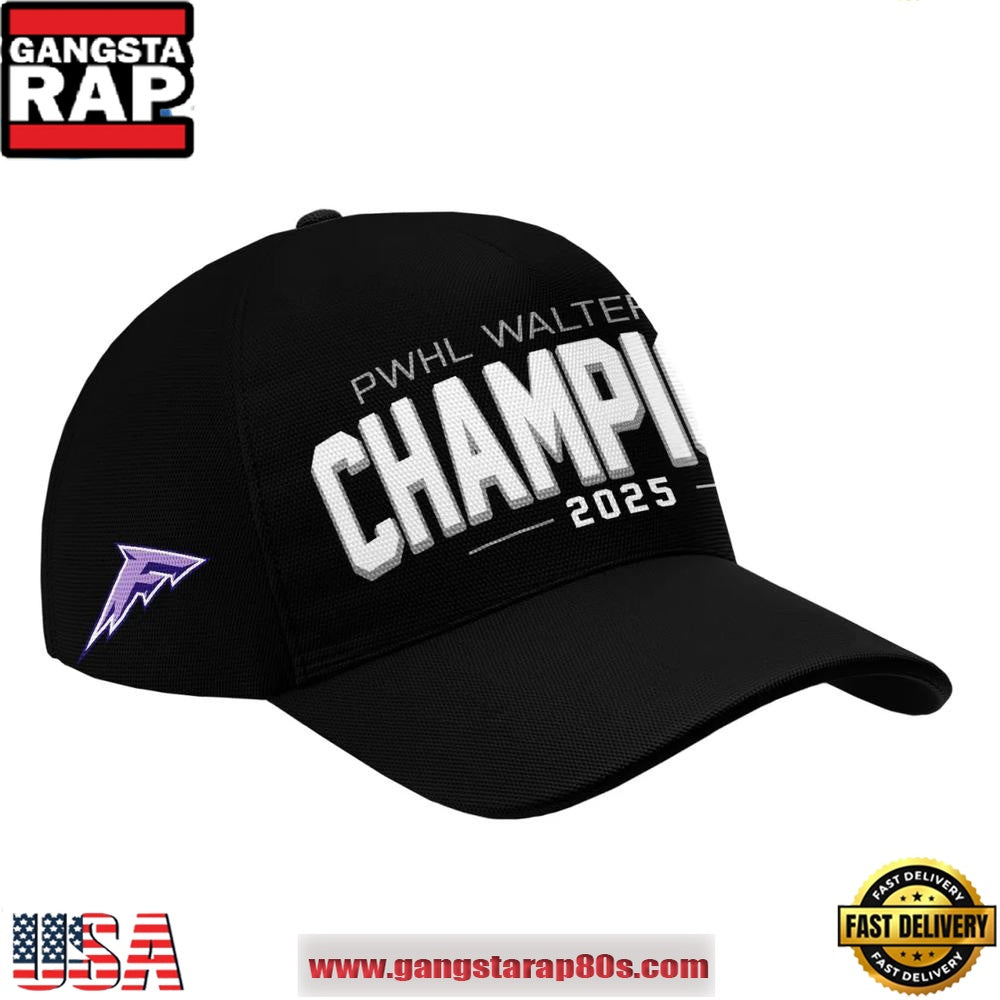 PWHL Minnesota Frost 2025 Walter Cup Champions Classic Cap Hats