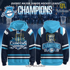 QMJHL Chicoutimi Saguenéens 2026 Champions Limited Edition Pullover Hoodie