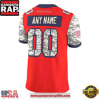 Quad City Steamwheelers 2025 Military Appreciation Night Custom Football Jersey