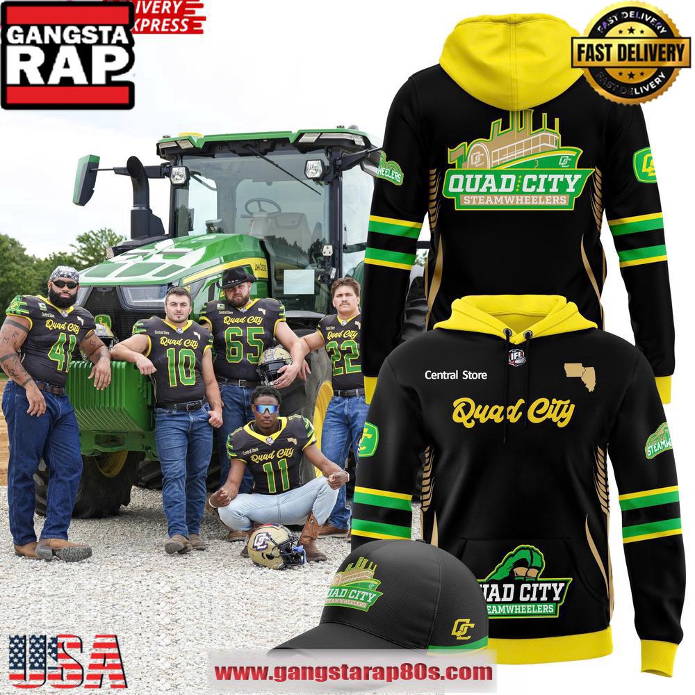 Quad City Steamwheelers Country Night 2025 All Over Print Hoodie