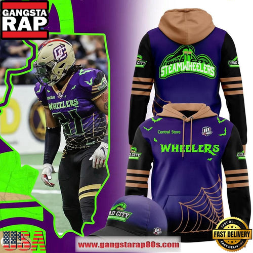 Quad City Steamwheelers Halloween Night Special Edition Unisex Hoodie