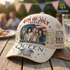 Queen Band x 4th of July Independence Day 1776 Baseball Cap