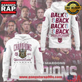 Queensland Maroons Back-to-Back Champions 2025 Hoodie Shirt