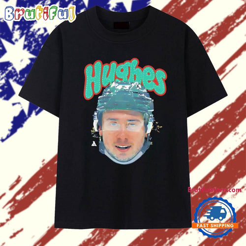 Quinn Hughes 43 Minnesota Wild big head 2026 graphic T Shirt