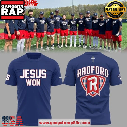 Radford Highlanders Jesus Won Special Blue Unisex T Shirt