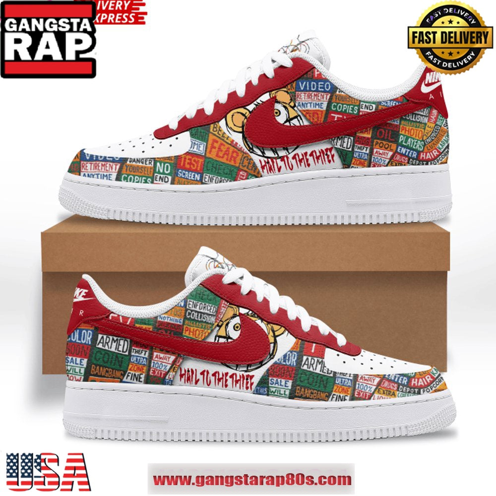 Radiohead Hail to the Thief Air Force 1 Sneakers Shoes