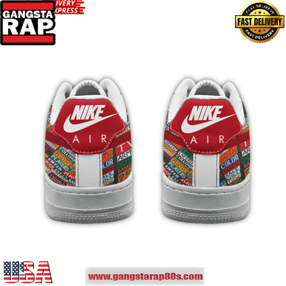 Radiohead Hail to the Thief Air Force 1 Sneakers Shoes
