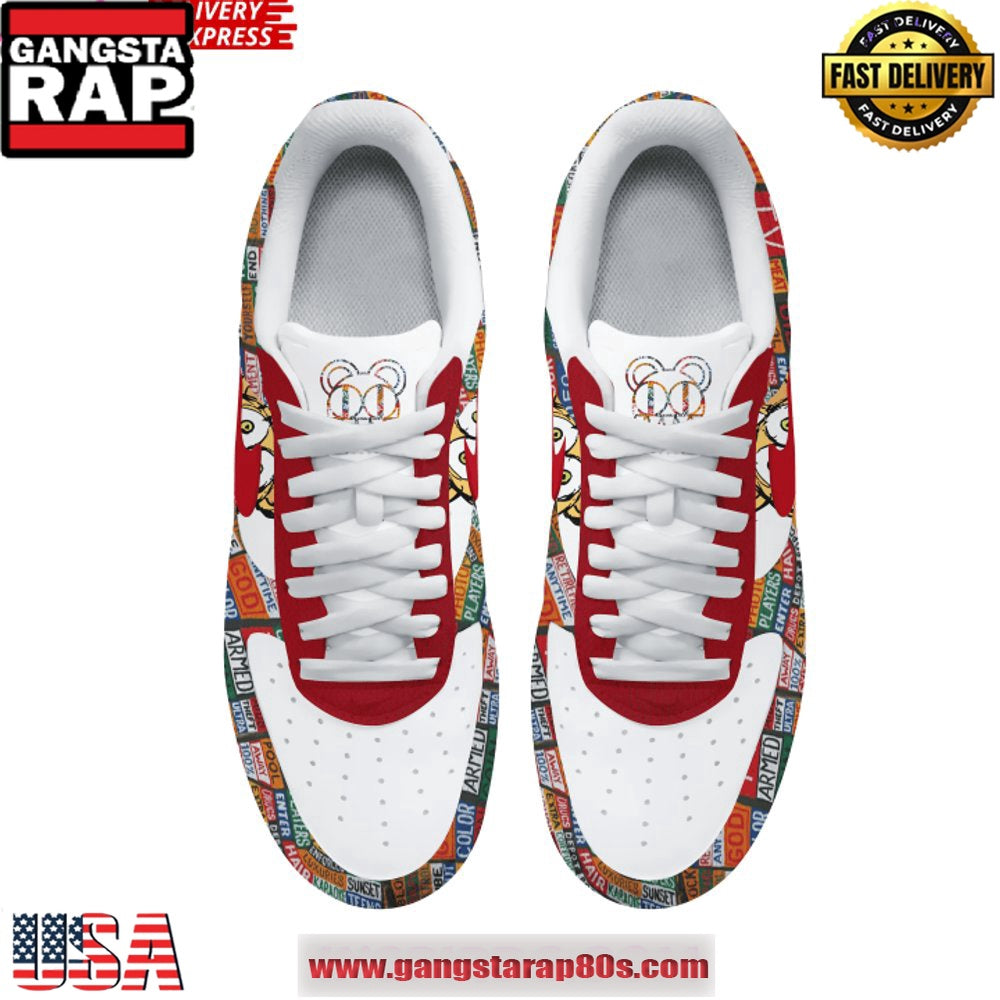Radiohead Hail to the Thief Air Force 1 Sneakers Shoes