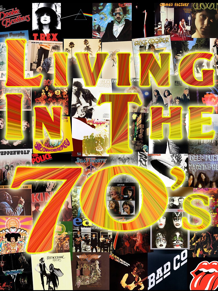 Living In The 70's - Band Art Shirt