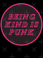 Being Kind Is Punk Pink Shirt