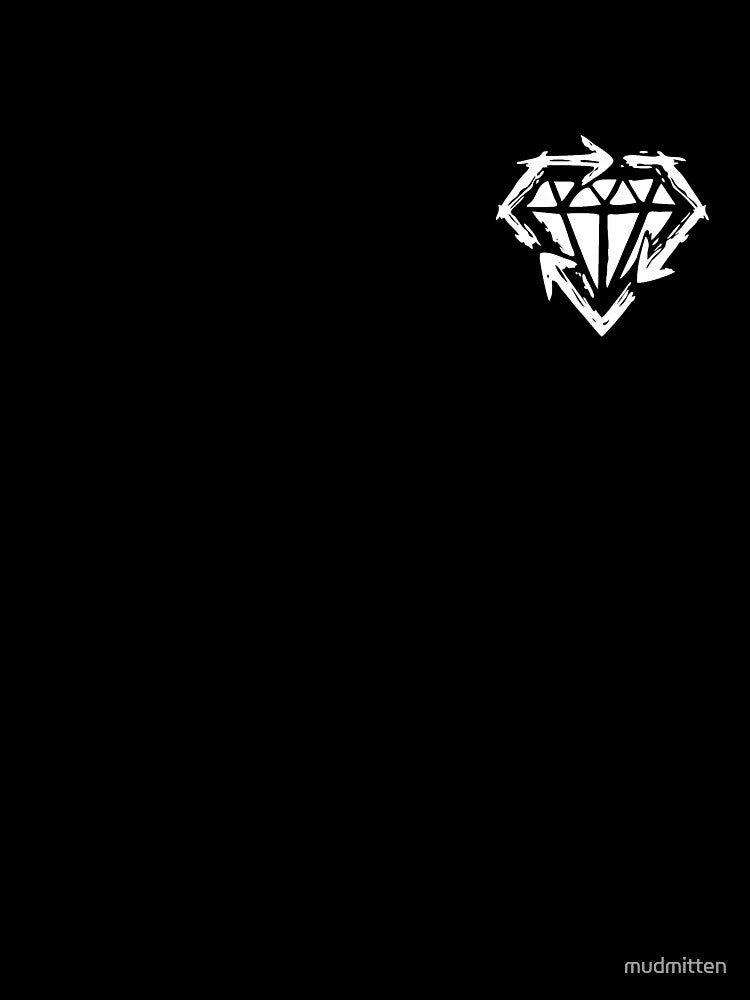 Stick To Your Guns Diamond Logo - White Shirt