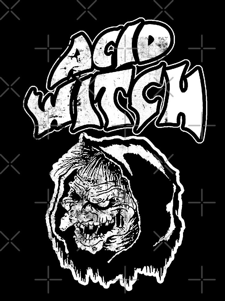 Acid Witch Hardcore Metal Concert Shirt