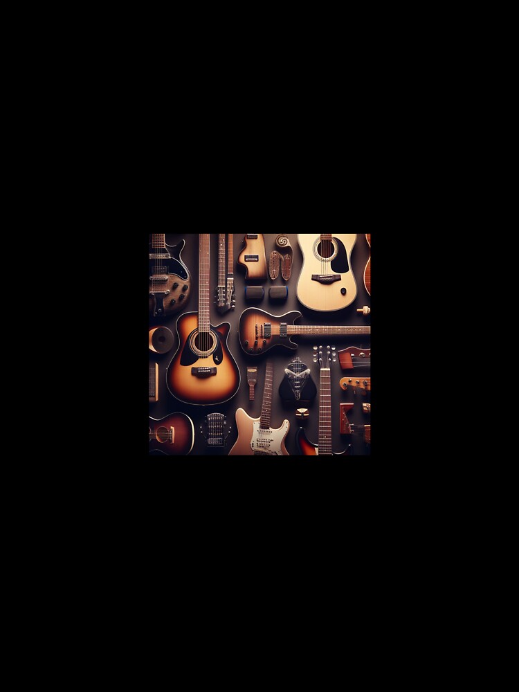 Many Guitars Of Many Types Shirt
