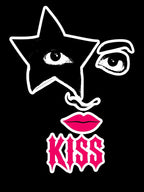 Rock Star Kiss Lips Shirt