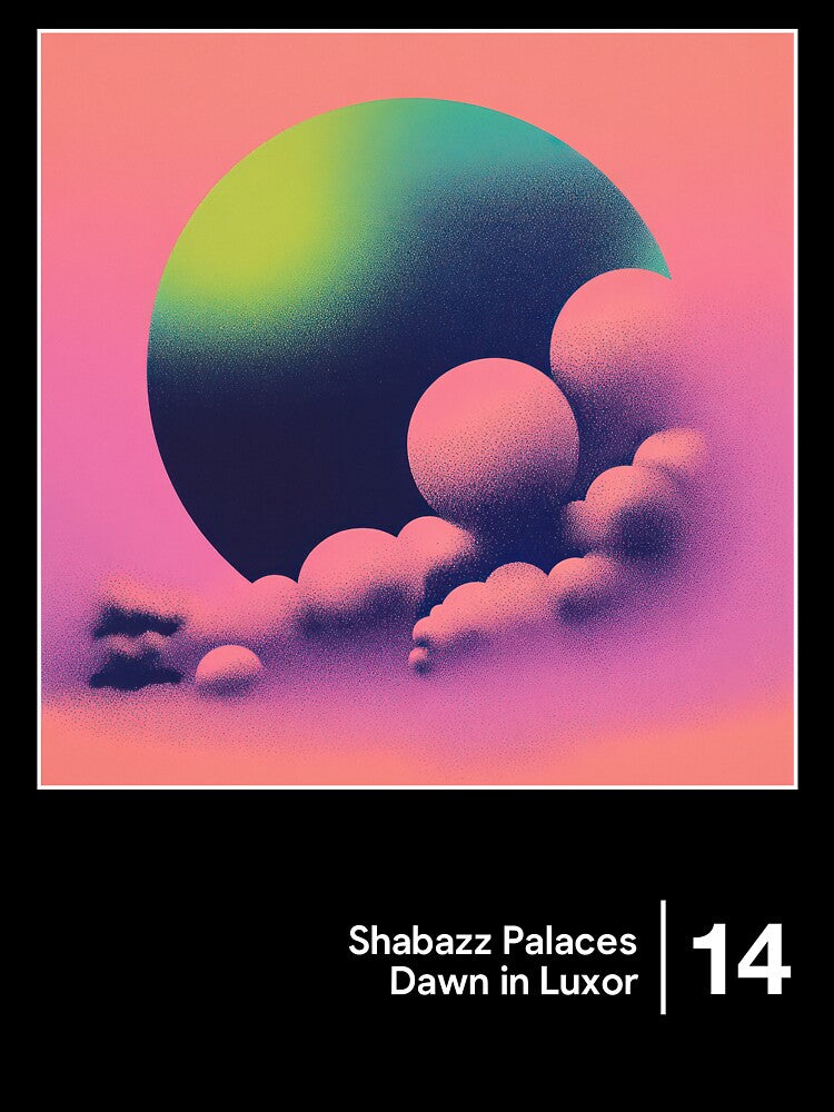 Shabazz Palaces - Minimal Style Graphic Artwork Shirt