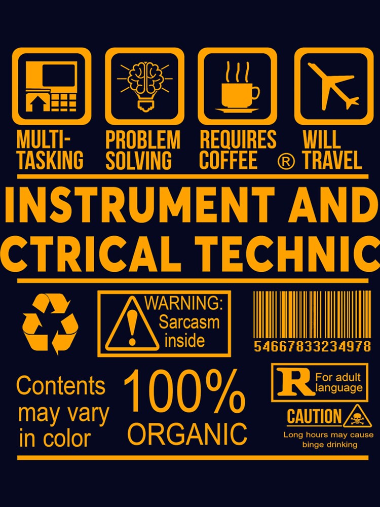 Instrument And Electrical Technician Nice Design 2017 Shirt