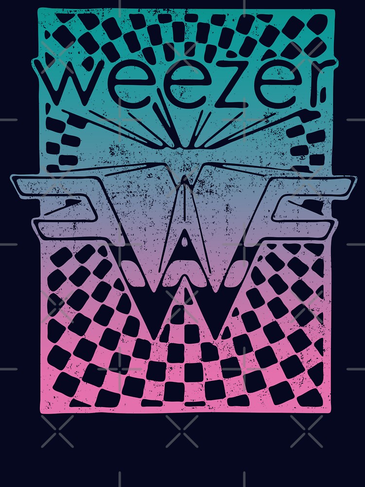 Checkered Weezer Aged Shirt