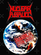Red Typography Crossover Thrash Earth Planet Shirt