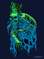 Lich King - Master Of Dust Blue Version Shirt