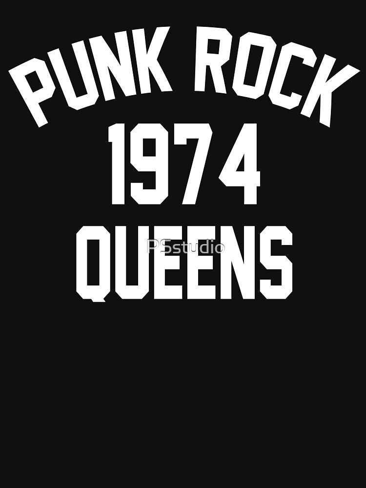 Punk Rock 1974 Queens Shirt