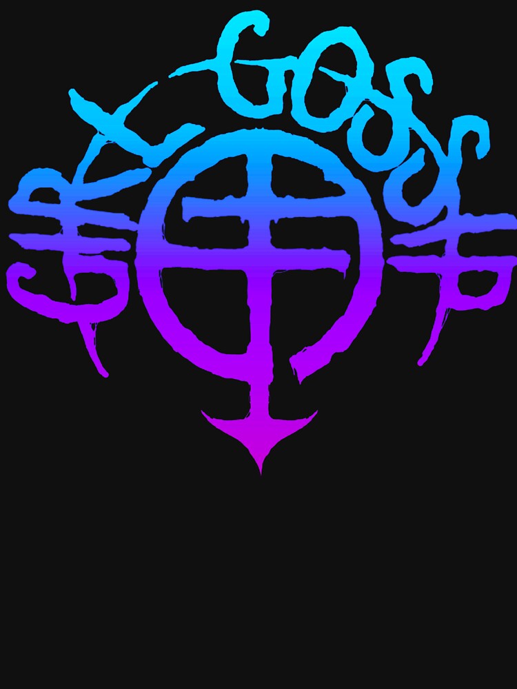 Logo Blue And Pink Shirt