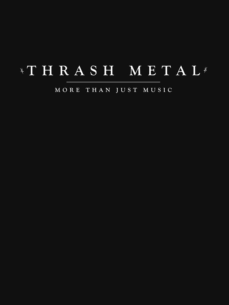 Thrash Metal Puristic Metal Rock New Metal Music Shirt
