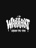 Warrant Cherry Pie 1990 Melting Glam Metal Logo Shirt