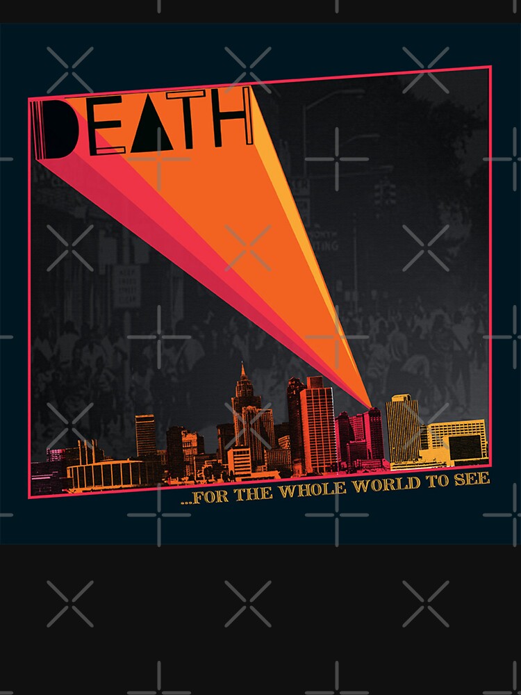 Death - For The Whole World To See Album Cover Shirt