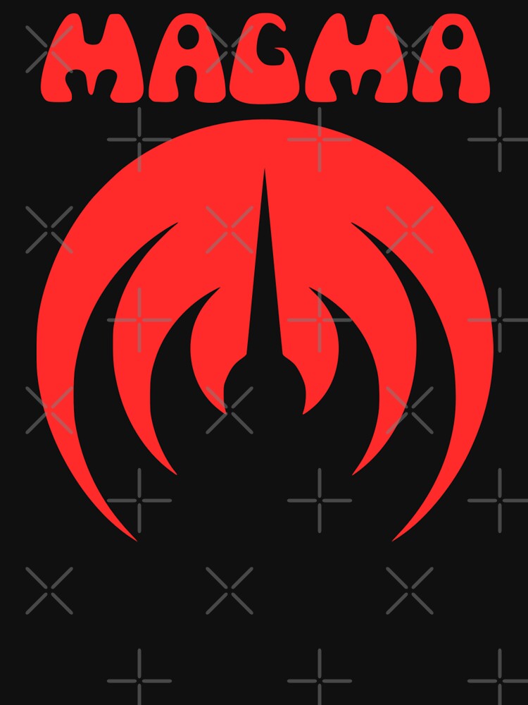 Magma Band Symbol With Text Shirt