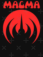 Magma Band Symbol With Text Shirt