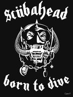 SCUBAHEAD For Metalhead Scuba Divers Shirt