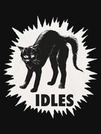 IDLESS Blacks Cát Punk Rock Band Shirt