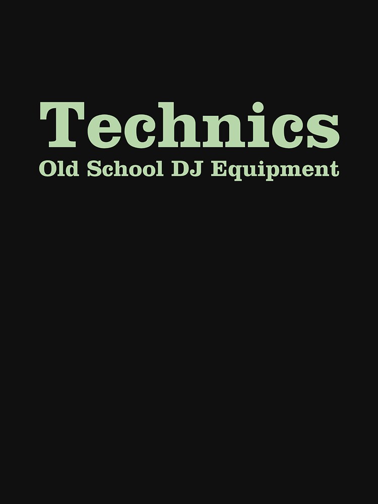 Technics Green Shirt