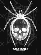 Pushead Zorlac Sateboards Inverted Spider Web Skull Shirt