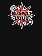 Punk Rock Safety Pin Play It Loud Shirt