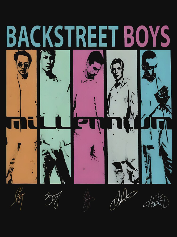 BackstreetBoys Millennium Tour Music Vintage Shirt