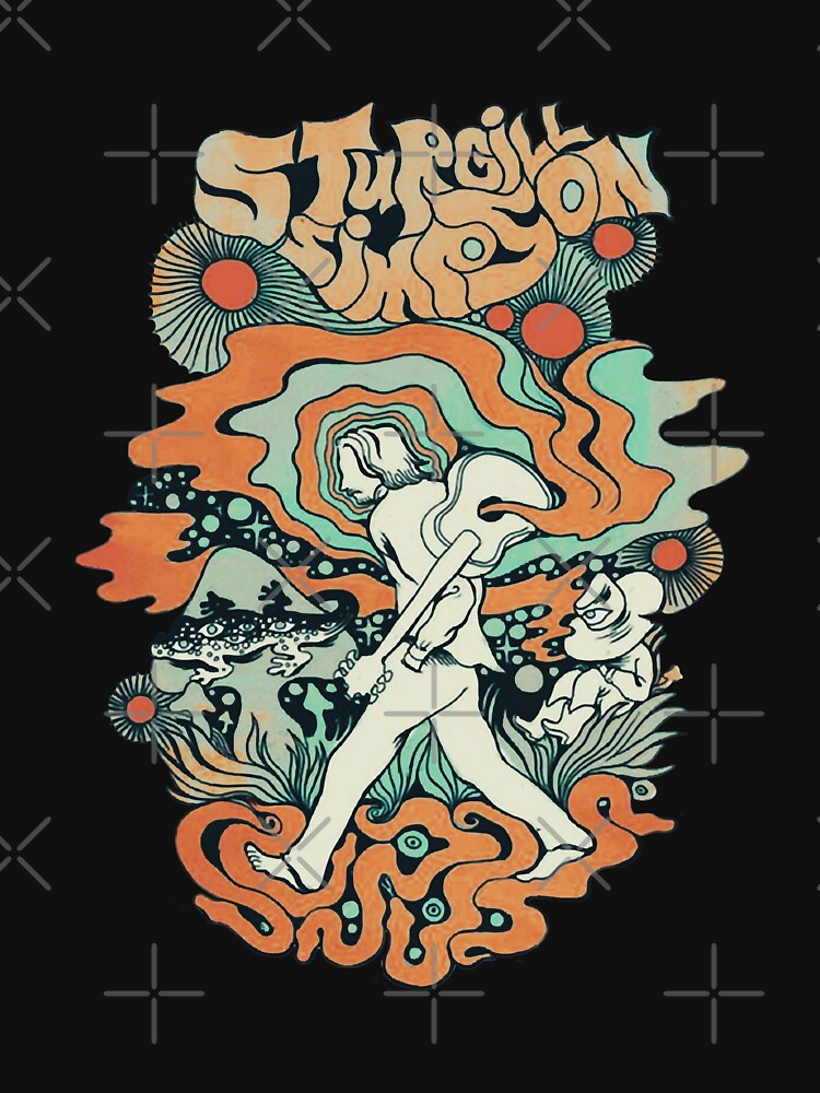 Simpson High Top Mountain Art Shirt