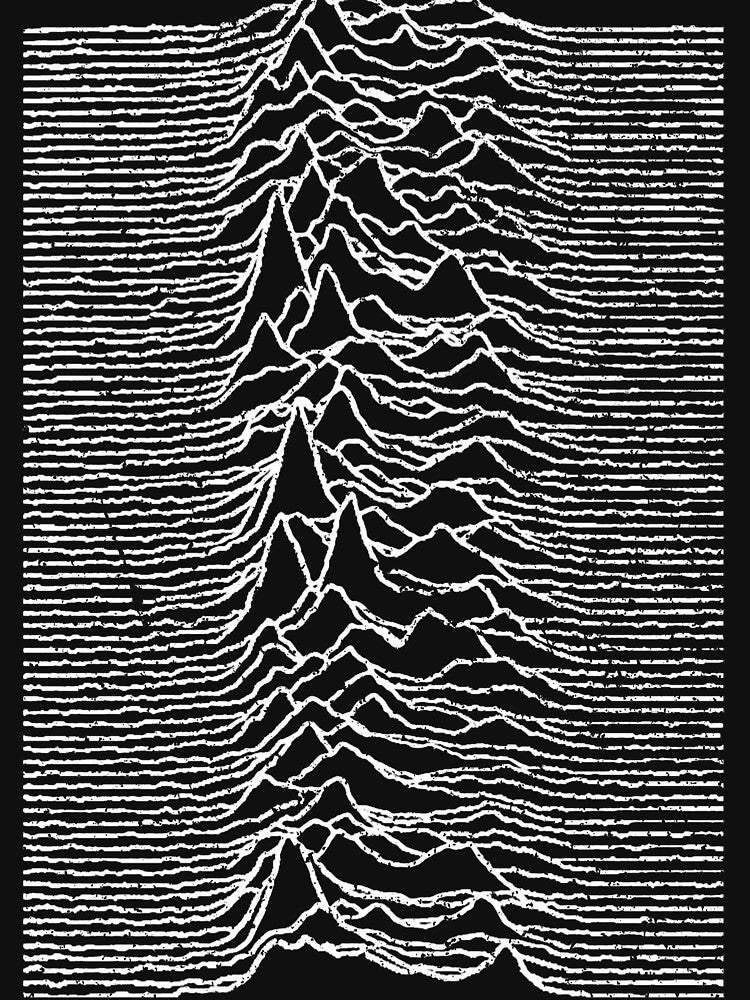 Joy Division Unknown Pleasures Waveform Shirt
