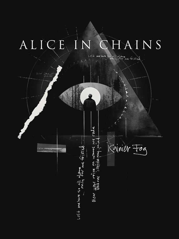 Alice In Chains Rainier Fog Album Band 90S Legend Vintage Rock Music Shirt