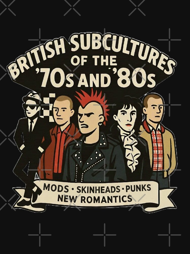 British Subcultures Of The 70s And 80s Shirt