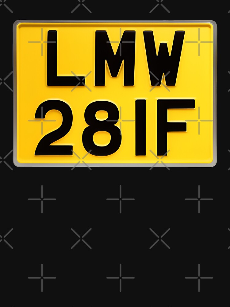 28 IF - Beatles License Plate Shirt