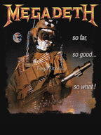 Megadeth So Far So Good So What Album Shirt