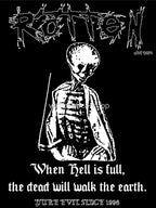 Rotten Dot Com Rotten Com Design Macabre Skeleton Morbid Shirt