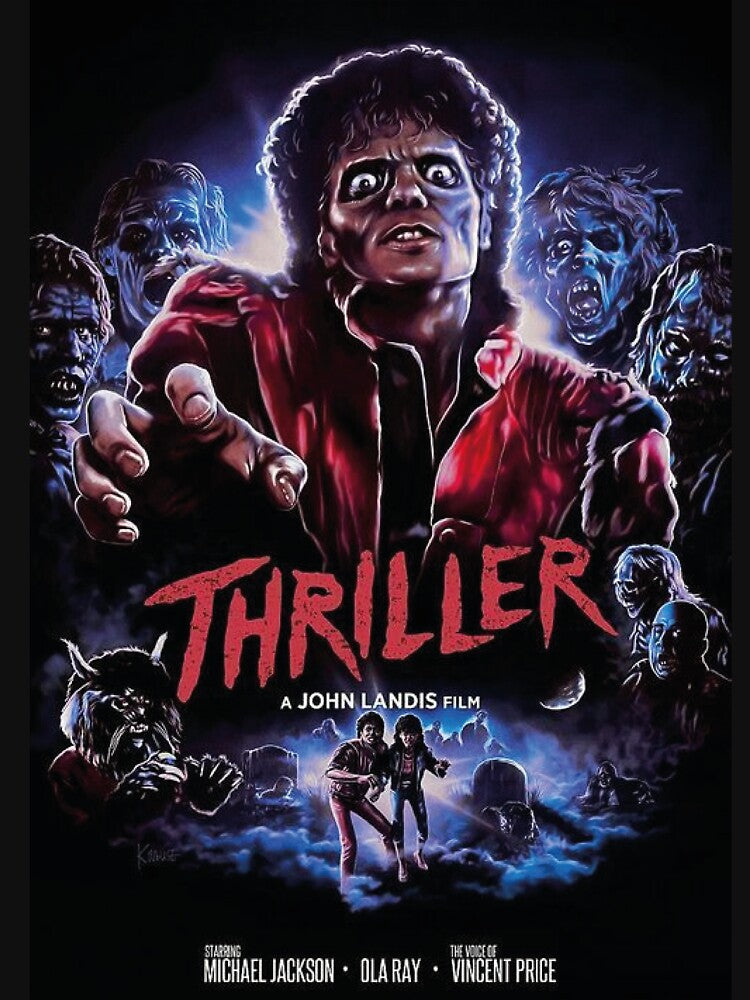 Michael Jackson Evolution Thriller Bad & Dangerous Era Fan Art Shirt