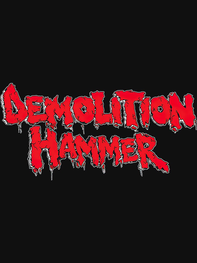 Demolition Hammer Thrash Metal Band American Shirt