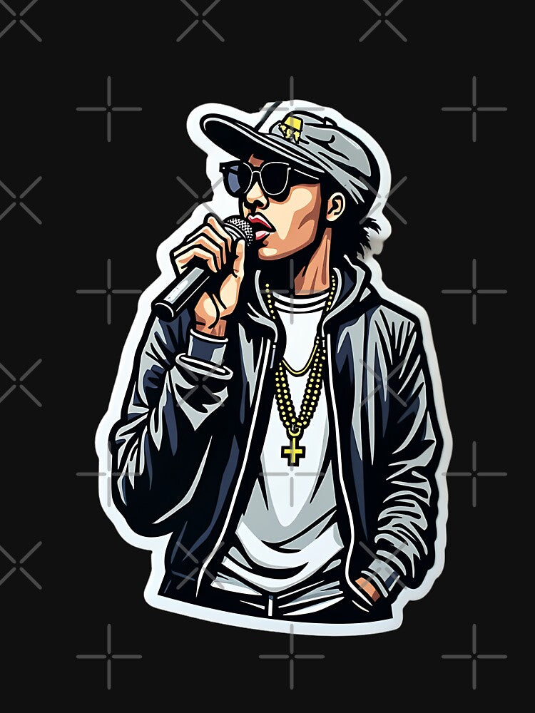 No Mic No Life Hip Hop Freestyle Rap Art Shirt