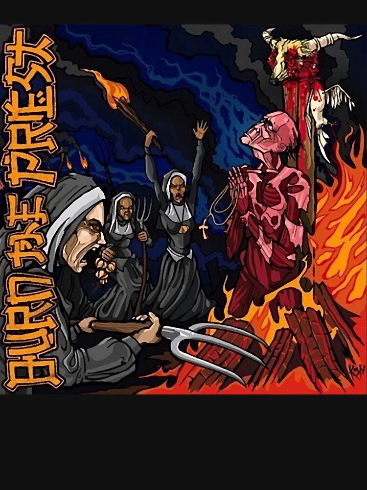 Heavy Metal Band Burn Priest Shirt