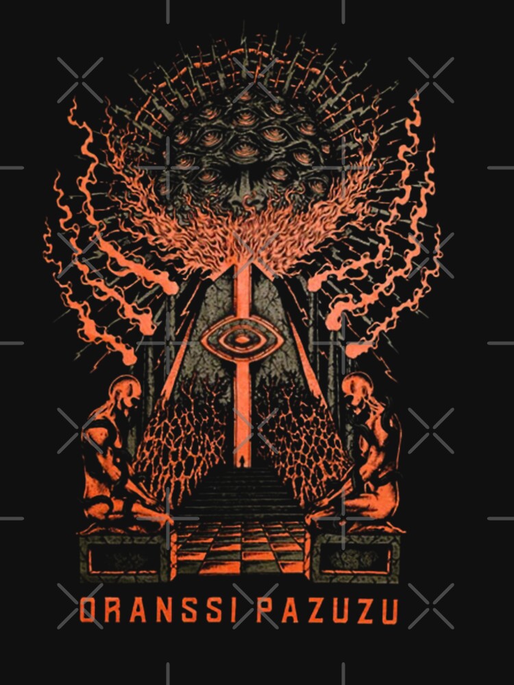 Oranssi Pazuzu Death Metal Bird Logo Black Metal Style Dark Art Design Shirt