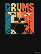 Colorful Drum Set Shirt