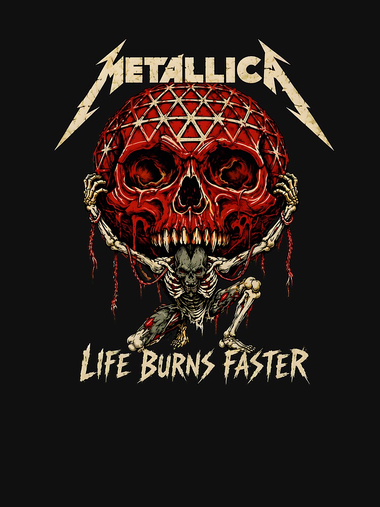 Heavy Metal Skull Band Shirt